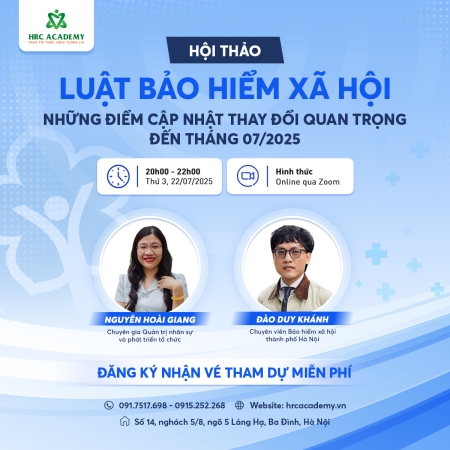 HỘI THẢO CẬP NHẬT NHỮNG ĐIỂM QUAN TRỌNG TRONG LUẬT BHXH 2024