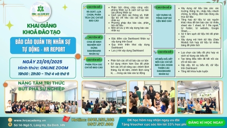 KHAI GIẢNG KHÓA HỌC 
