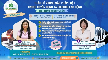 Hội thảo: Tháo gỡ vướng mắc Pháp luật lao động trong tuyển dụng và sử dụng lao động