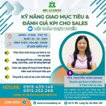 RECAP HỘI THẢO GIAO MỤC TIEU VÀ ĐÁNH GIÁ KPI CHO SALES