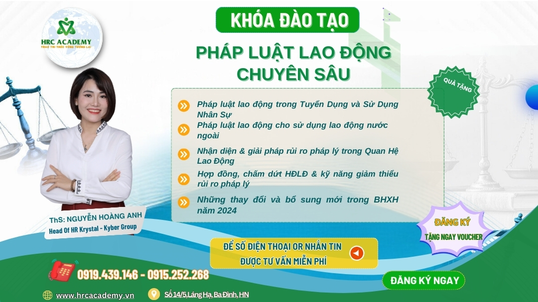 Khóa đào tạo: Pháp Luật Lao Động Chuyên Sâu