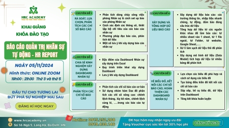 📊 ĐÓN ĐẦU XU HƯỚNG - KHAI GIẢNG LỚP 