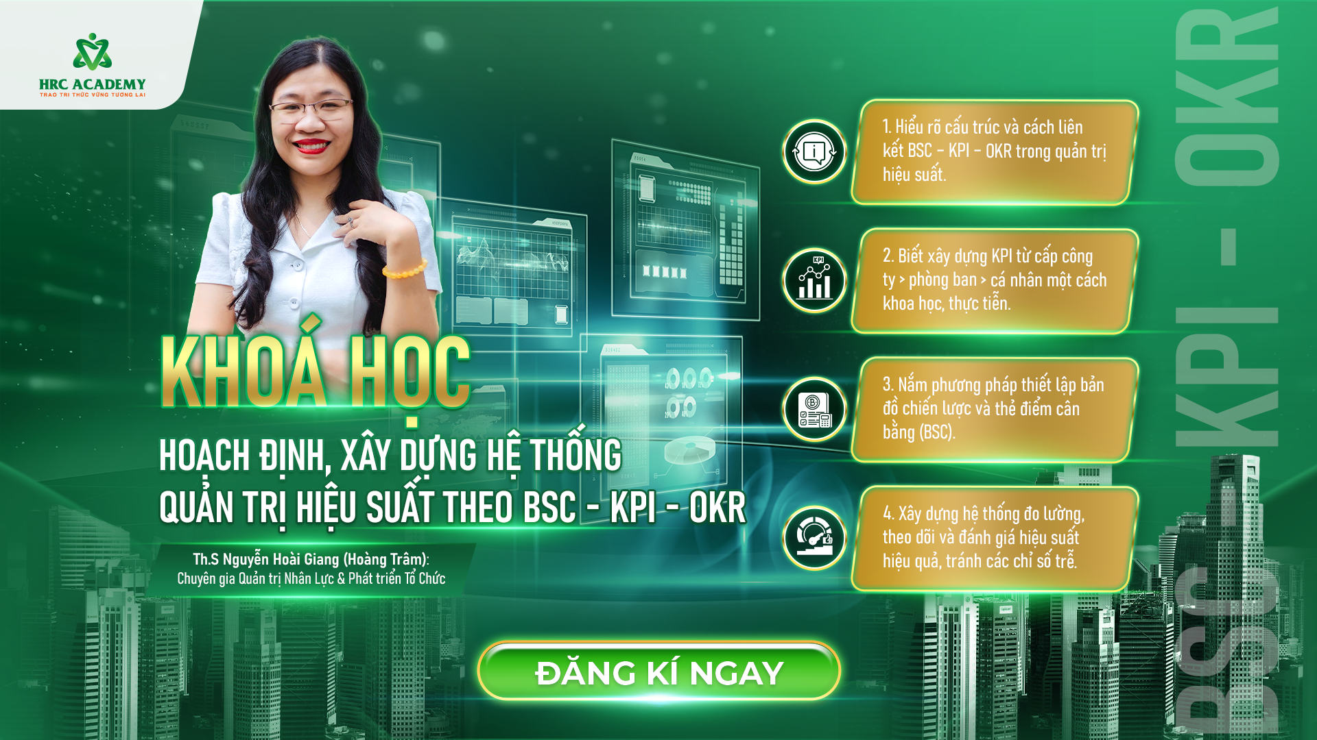 Hoạch định, Xây dựng hệ thống quản trị hiệu suất theo BSC - KPI - OKR