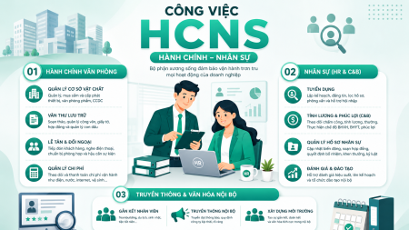 MÔ TẢ CHI TIẾT CÔNG VIỆC HCNS: VAI TRÒ, NHIỆM VỤ VÀ CƠ HỘI NGHỀ NGHIỆP