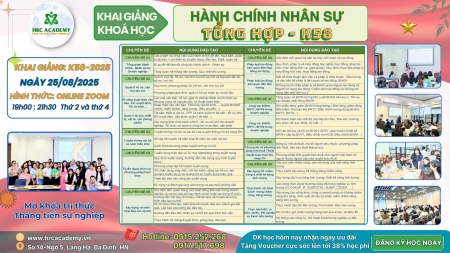 KHAI GIẢNG KHÓA HỌC 